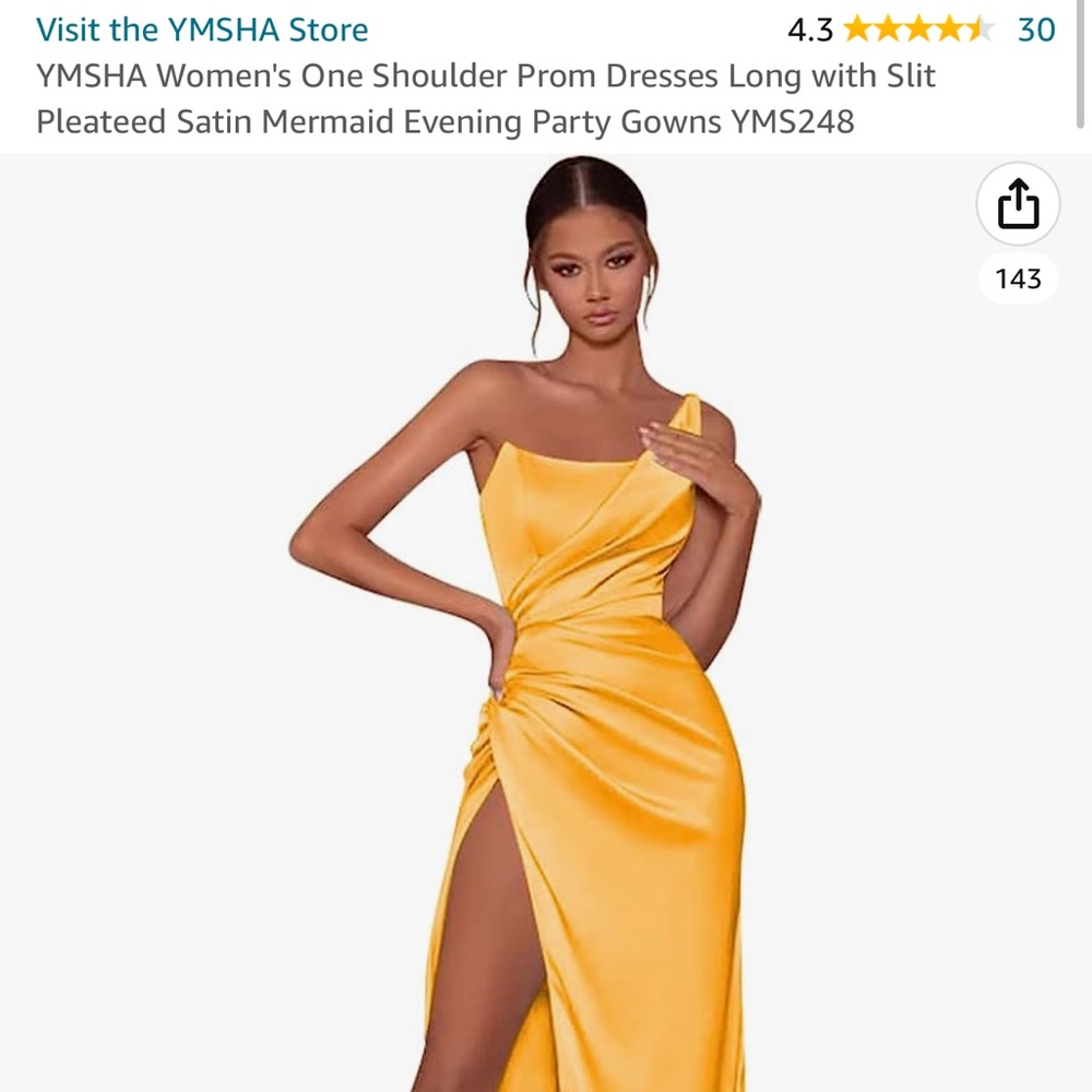 Satin Dress Size 4 never worn!